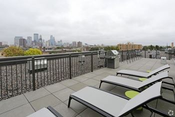 Rooftop deck
